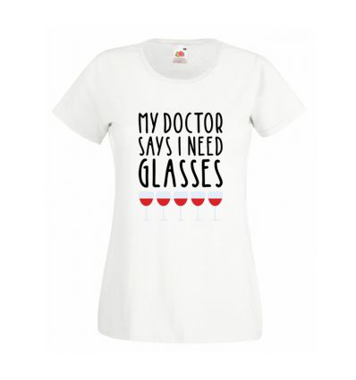 Koszulka My doctor says I need glasses