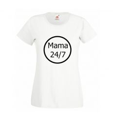 Koszulka damska Mama 24/7