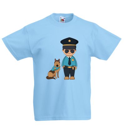 Koszulka dziecięca policyjny patrol