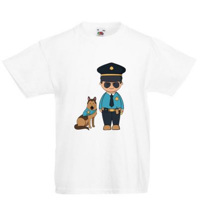 Koszulka dziecięca policyjny patrol