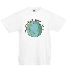 Koszulka Do odważnych świat należy
