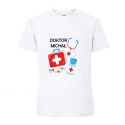 Koszulka Pan Doktor z imieniem