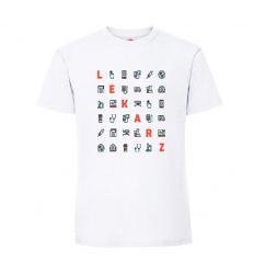 Koszulka Lekarz z ikonkami