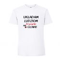 Koszulka Układam ludziom fryzurki