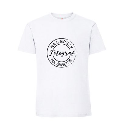 Koszulka Najlepszy Fotograf na świecie