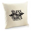 Poduszka religijna Bless my soul o my lord