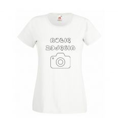 Koszulka fotografa Robię zdjęcia