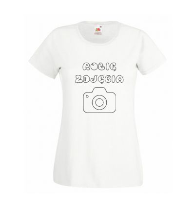 Koszulka Robię zdjęcia