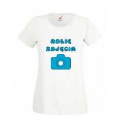 Koszulka fotografa Robię zdjęcia