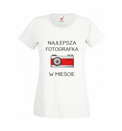 Koszulka Najlepsza Fotografka w mieście