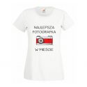 Koszulka fotografa Najlepsza Fotografka w mieście