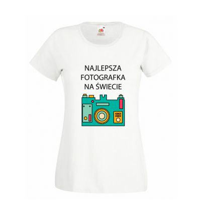 Koszulka Najlepsza Fotografka na świecie