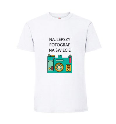 Koszulka Najlepszy Fotograf na świecie