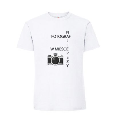 Koszulka Najlepszy Fotograf w mieście