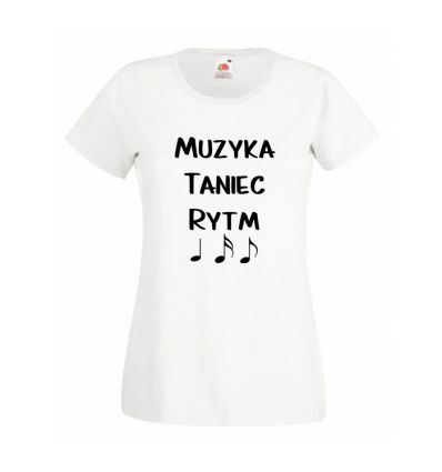 Koszulka Muzyka Taniec Rytm