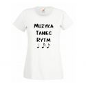 Koszulka Muzyka Taniec Rytm