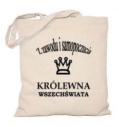 Torba Z zawodu i samopoczucia królewna wszechświata