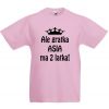 Koszulka Ale gratka ma 2 latka
