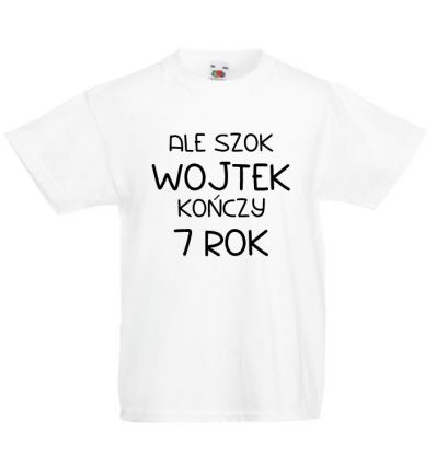 Koszulka Ale szok kończy 7 rok