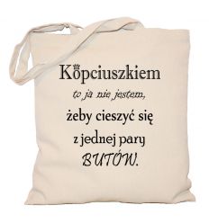 Torba Kopciuszkiem to ja nie jestem aby się cieszyć z jednej pary butów