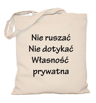 Torba Nie ruszać