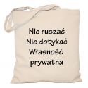 Torba Nie ruszać