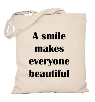 Torba A smile makes everyone beatiful