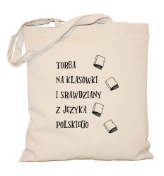 Torba na klasówki i sprawdziany z języka polskiego