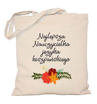 Torba Najlepsza Nauczycielka Języka Hiszpańskiego