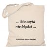Torba bibliotekarki kto czyta nie błądzi