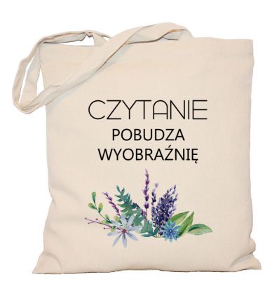 Torba Czytanie pobudza wyobraźnię
