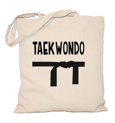 Torba Taekwondo z czarnym pasem