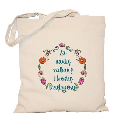Torba Za zabawę naukę i troskę