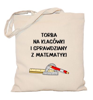 Torba na sprawdziany i klasówki z matematyki
