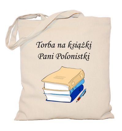 Torba na książki Pani Polonistki