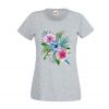 Koszulka kwiaty tropików