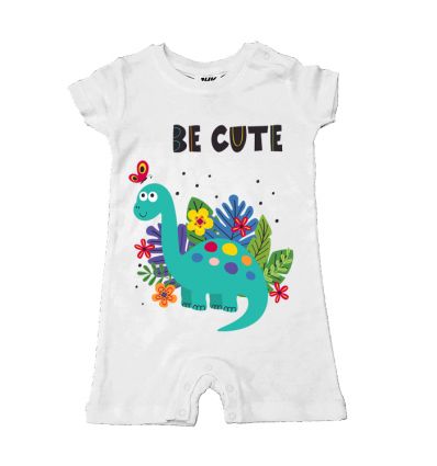 Rampers dinozaur z motylkiem