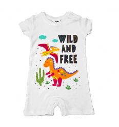 Rampersy pomarańczowe dinozaury