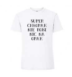 Chłopak nie na opak Koszulka na dzien chłopaka