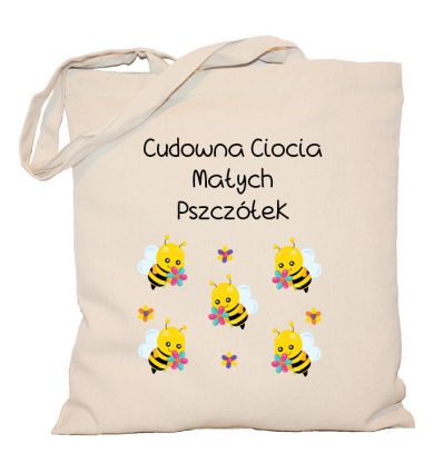 Torba Cudowna Ciocia Małych Pszczółek
