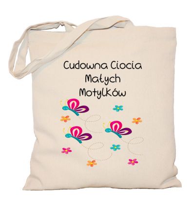 Torba Cudowna Ciocia Małych Motylków