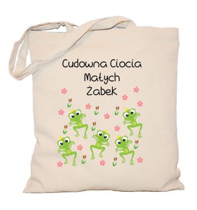 Torba Cudowna Ciocia Małych Żabek