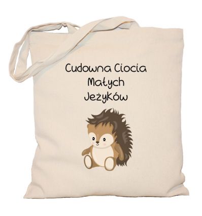 Torba Cudowna Ciocia Małych Jeżyków