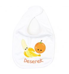 Śliniak banan i pomarańcza