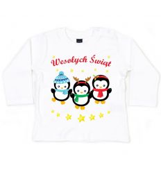 Bluzka Pingwinki