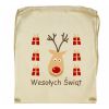 Worek świąteczny Renifer