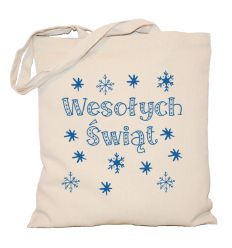 Torba świąteczna gwiazdkowa