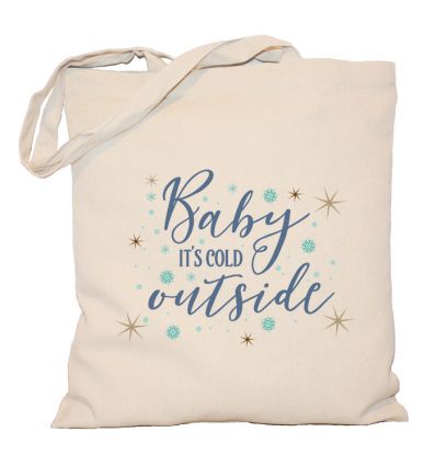 Torba świąteczna Baby it's cold outside