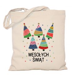 Torba świąteczna Choinki