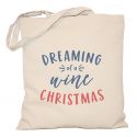 Torba świąteczna Dreaming of a wine Christmas